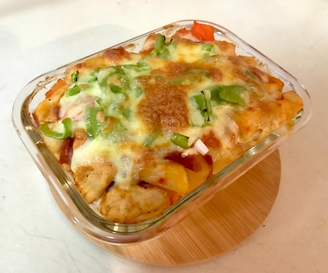 番茄鸡肉浓情焗饭【两人份】