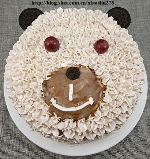 小熊生日蛋糕的做法