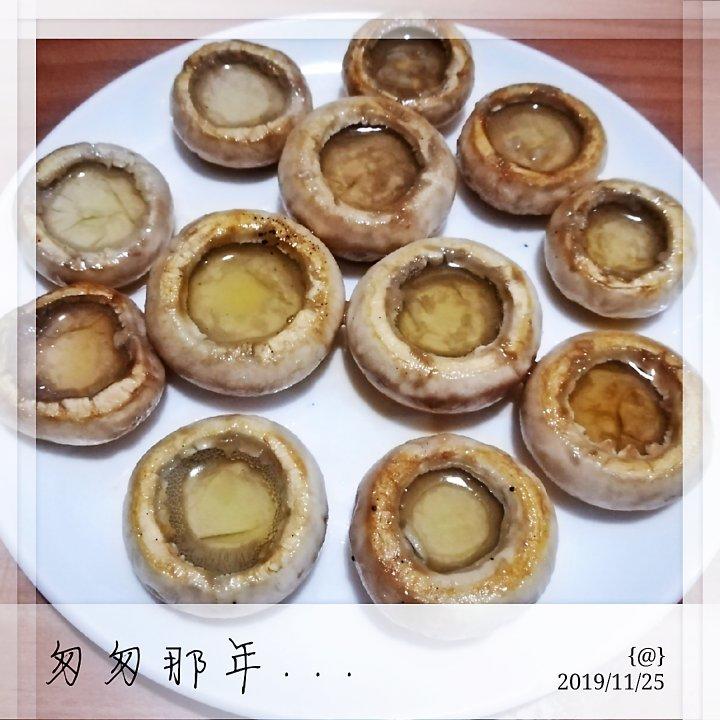 保留最原始鲜味儿的煎口蘑
