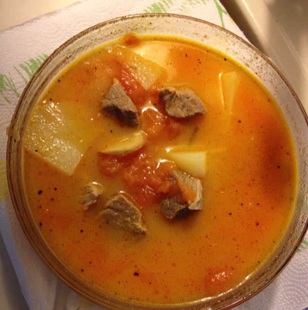 番茄牛肉汤