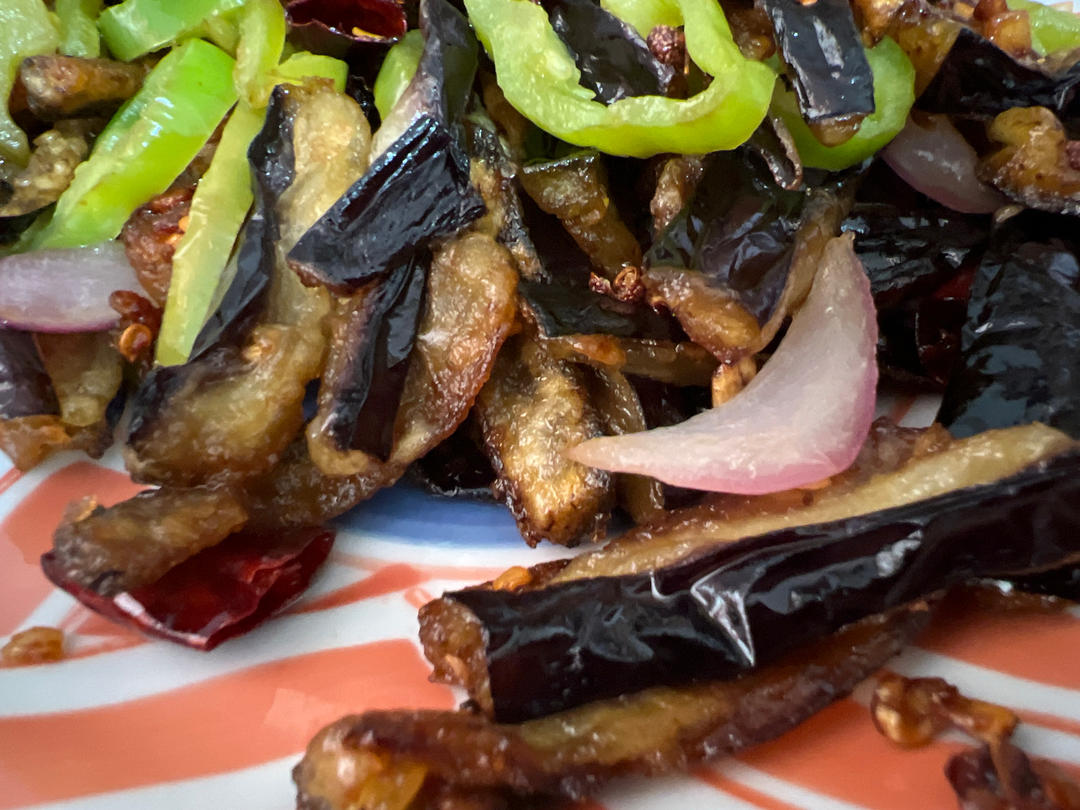 风味茄子酥脆不吸油的做法