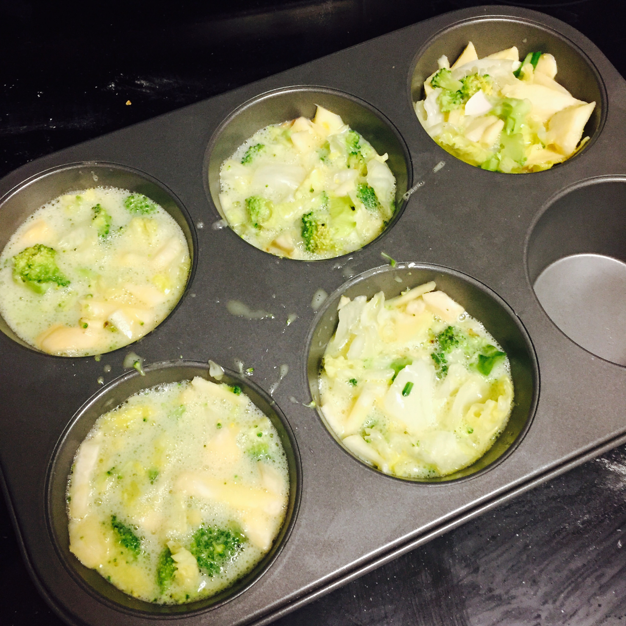 早餐鸡蛋杯cupcake Frittata