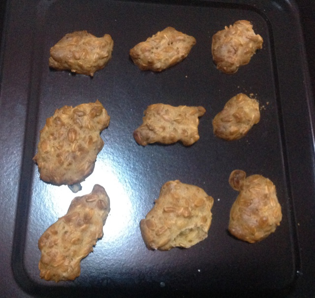 蜂蜜燕麦饼干