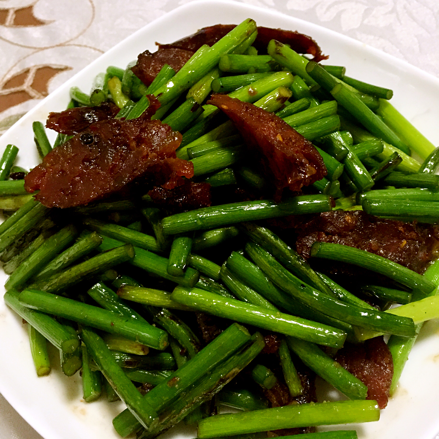 蒜薹炒腊肉