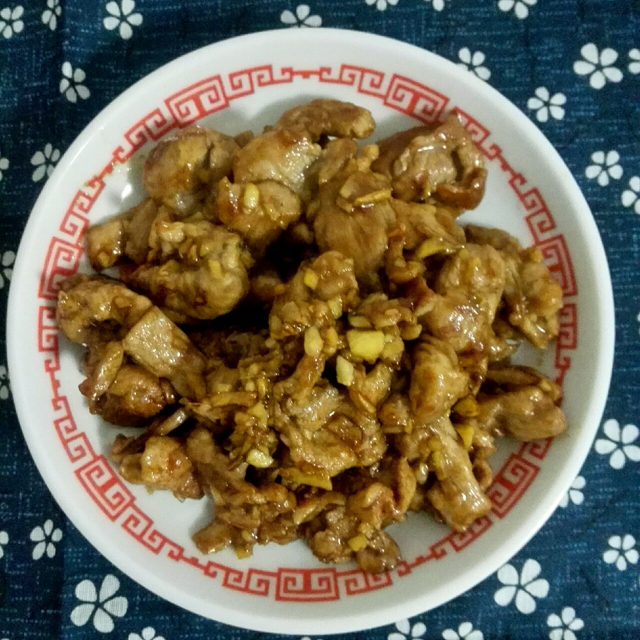 生姜炒猪肉