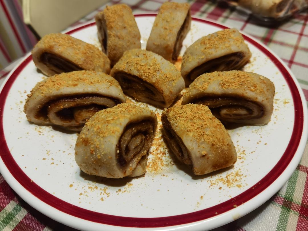 糯米豆沙卷（家庭版驴打滚）