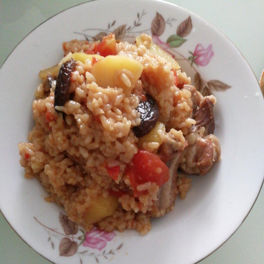 电饭锅版排骨焖饭