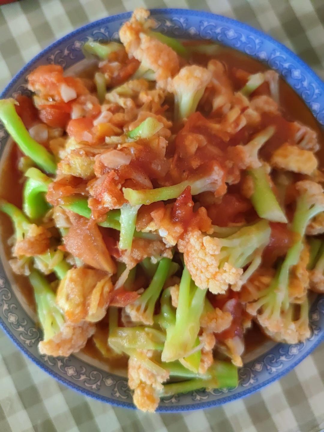 浓郁【番茄菜花】（无番茄酱，更健康）