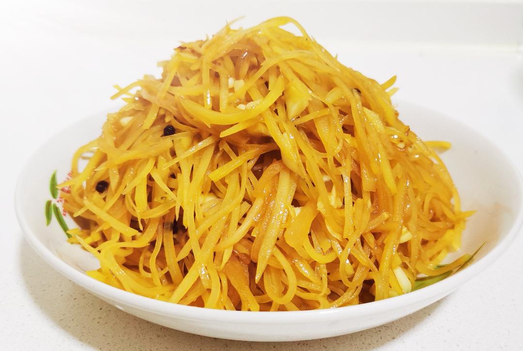 醋溜土豆丝的做法