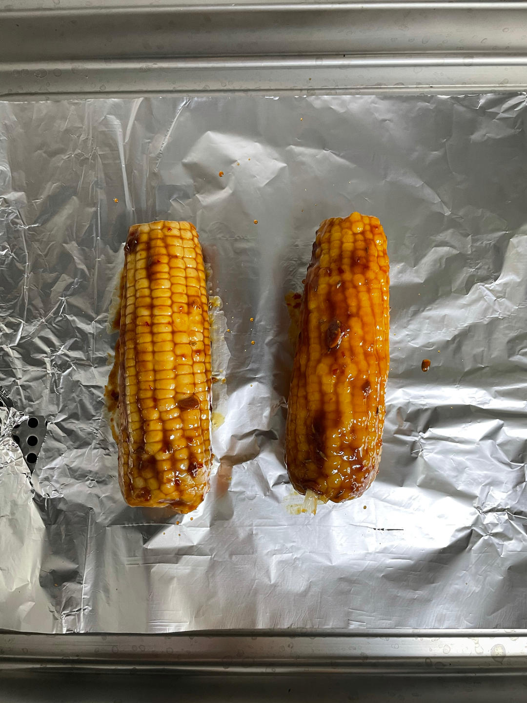 家庭烤箱烤玉米