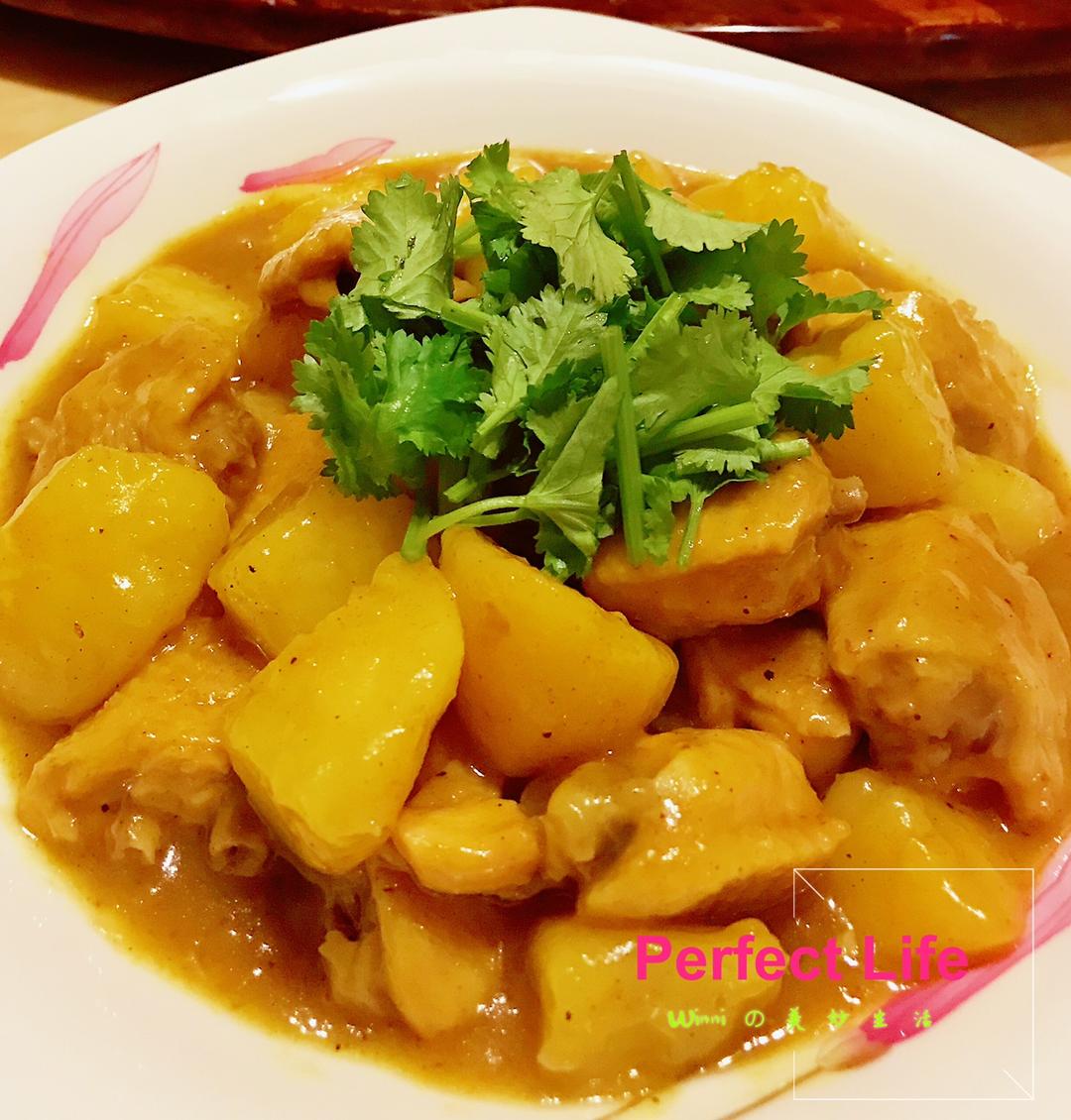 土豆咖喱鸡块的做法