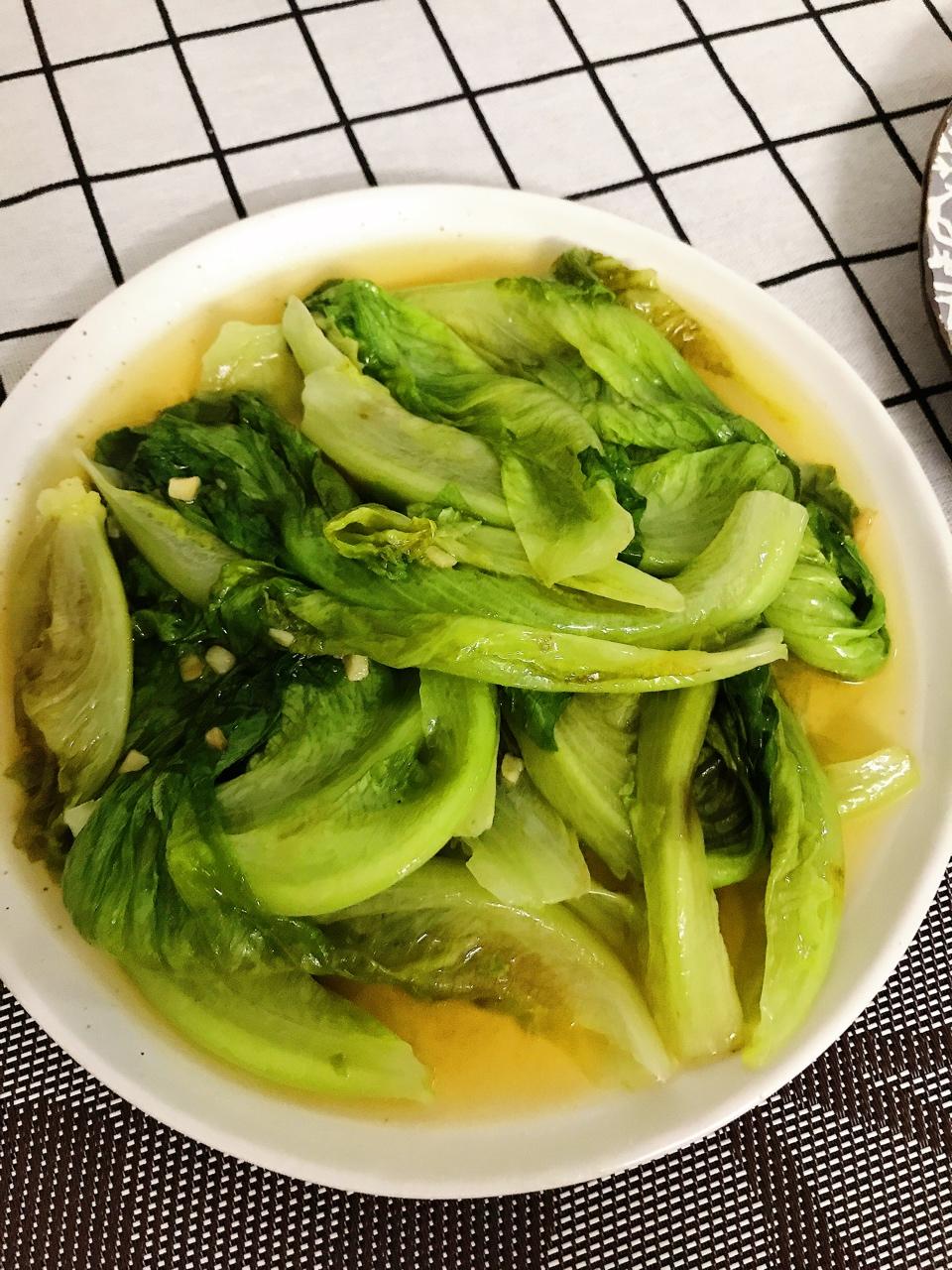 蒜蓉炒生菜