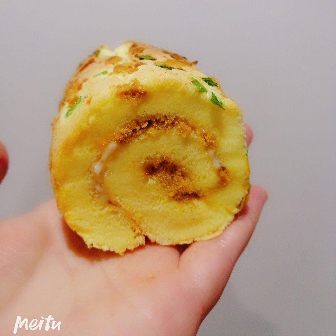 香葱肉松卷 蛋糕卷-无敌美味