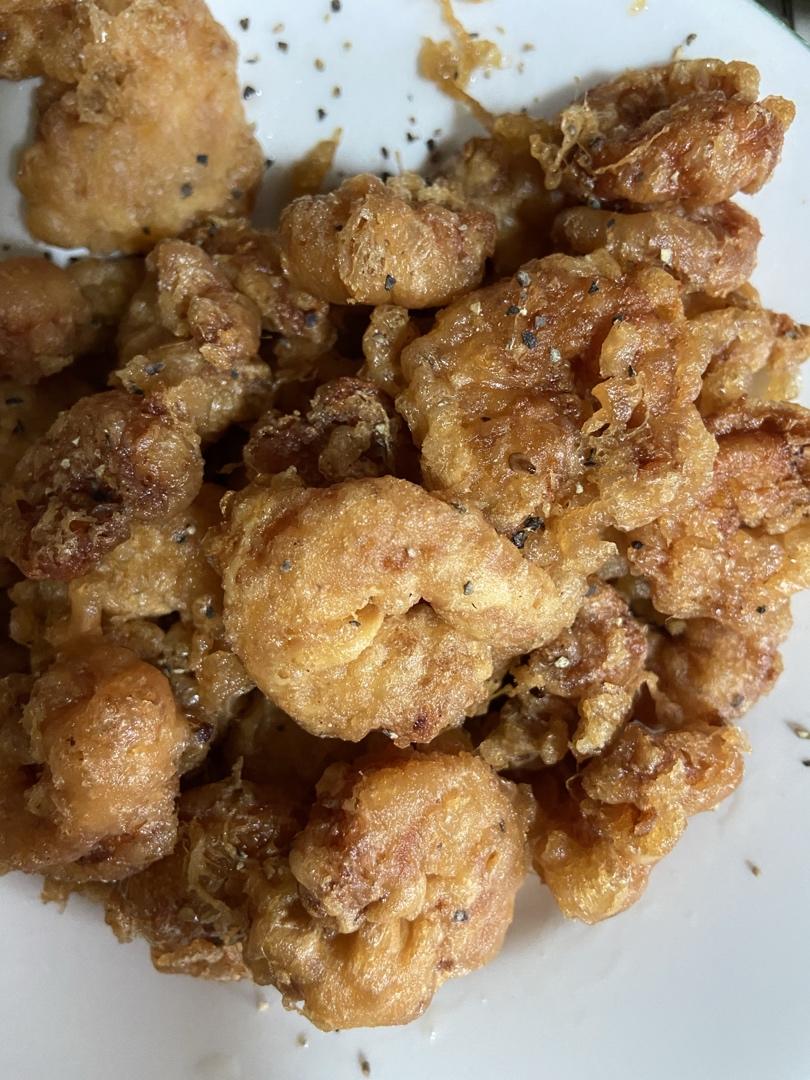 外酥里嫩㊙️好吃停不下来的椒盐虾仁🔥巨简单
