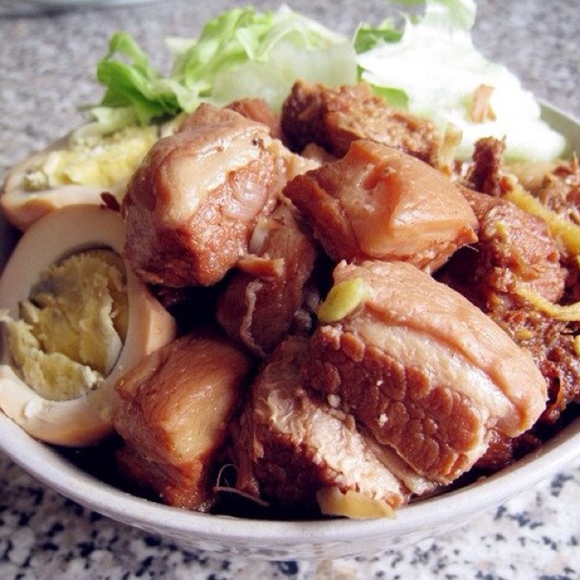 台式卤肉饭