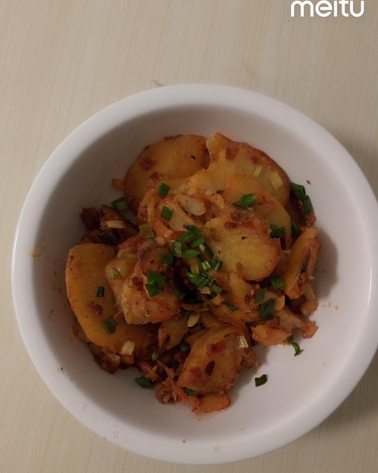 香煎土豆片