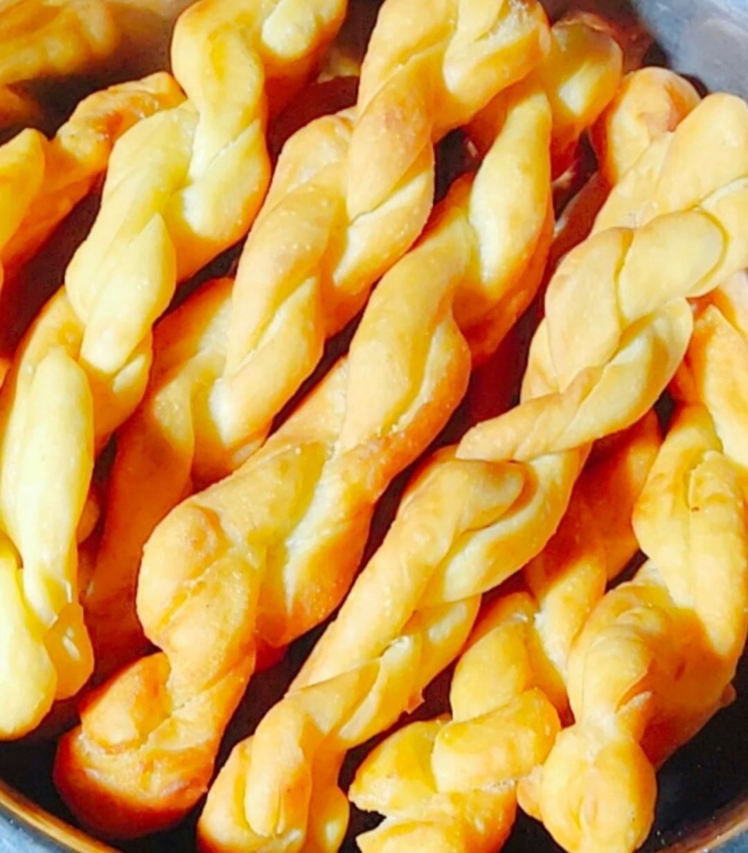 蜂蜜拉丝大麻花 柔软拉丝 味道一点不输买来的 附细节视频详解