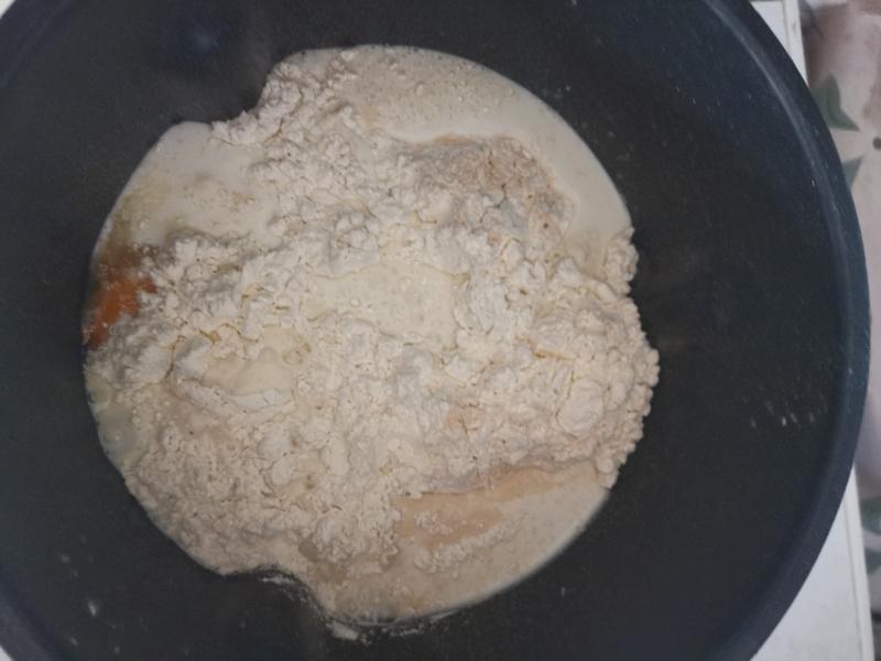 纯奶手撕吐司的做法 步骤1