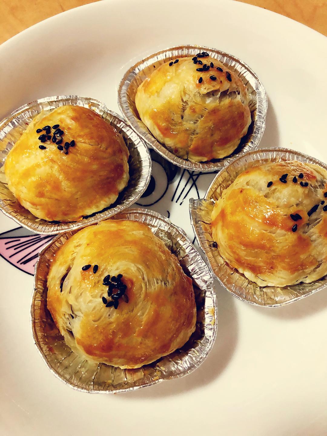 空气炸锅版蛋黄酥（制作十分钟超简单）