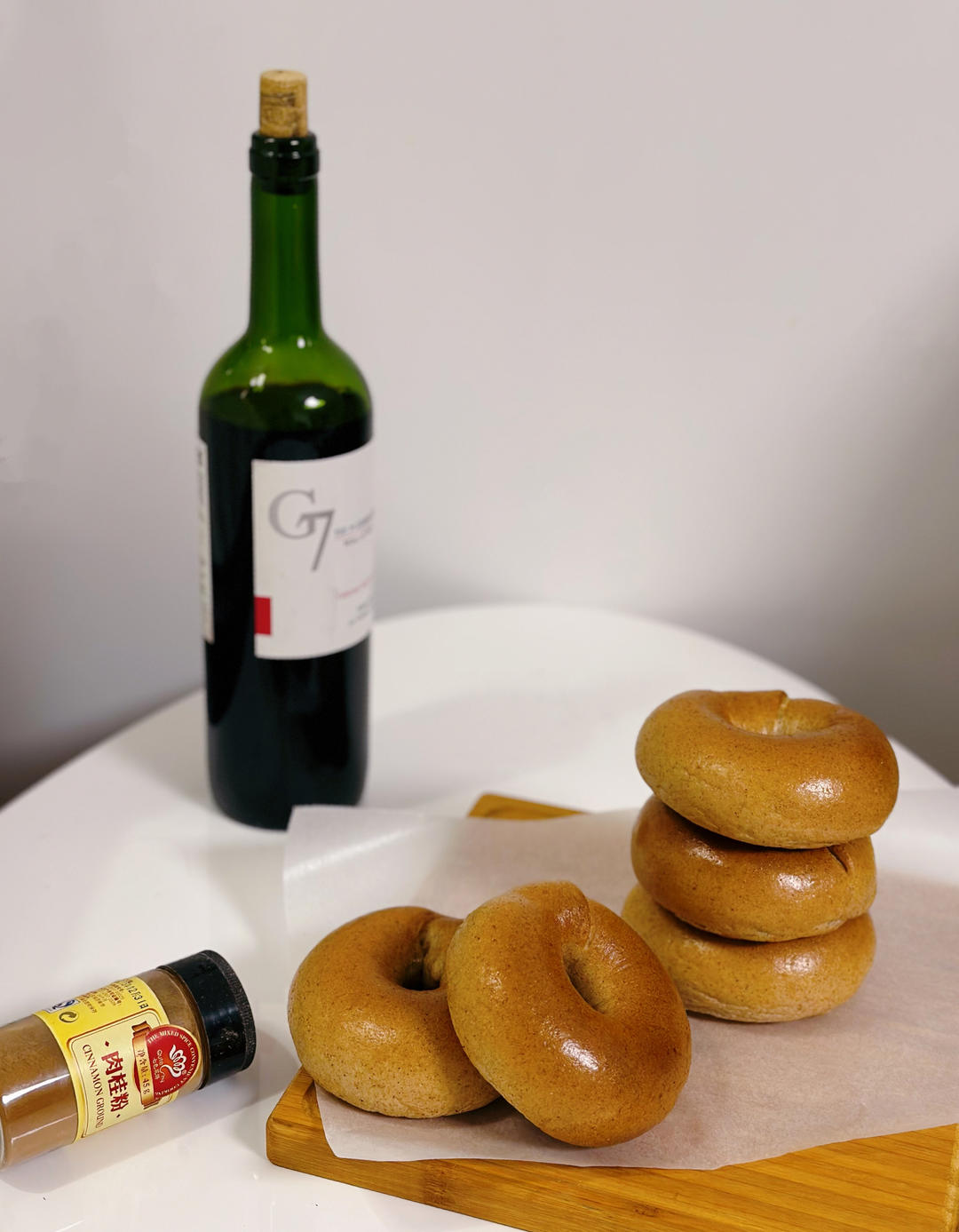 红酒肉桂全麦贝果（含贝果整形视频）