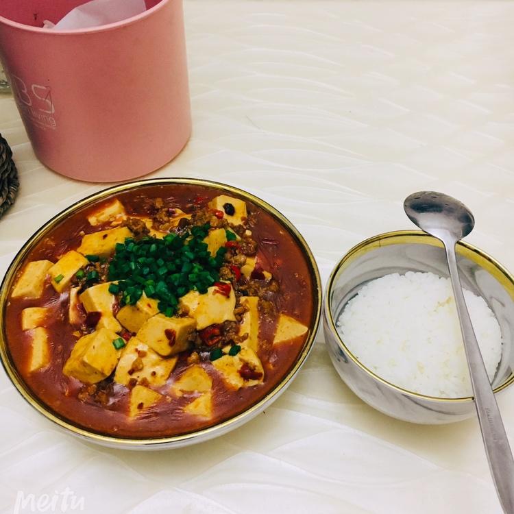 超下饭哒肉末豆腐😋😋