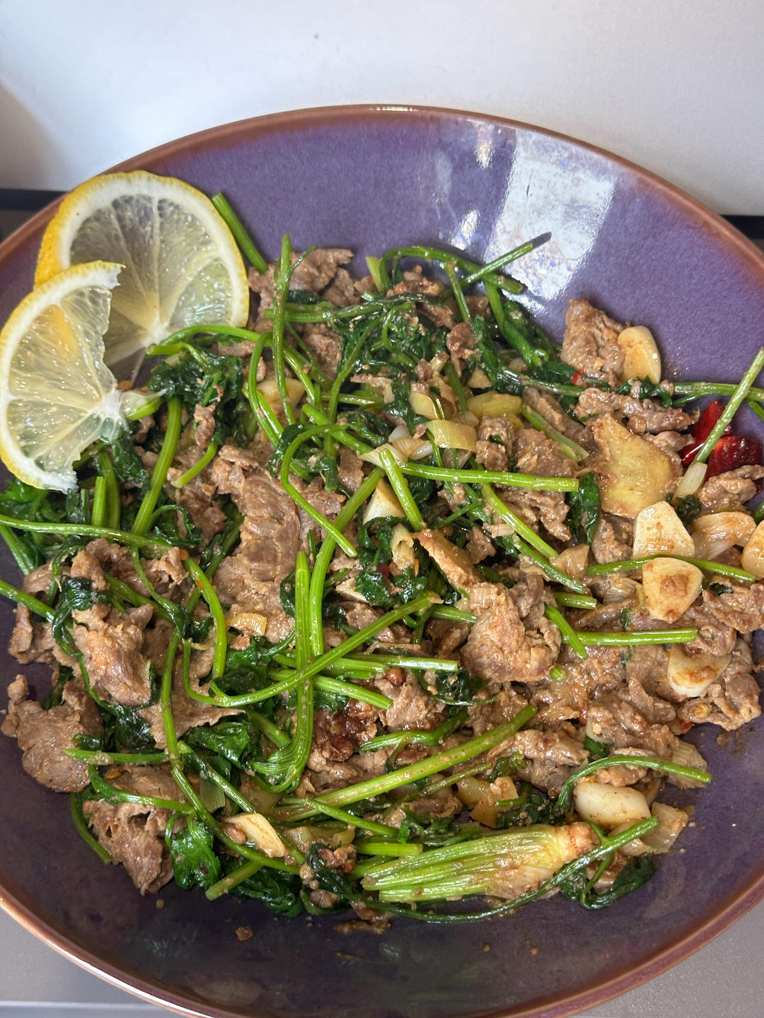 小炒黄牛肉（里脊、吊龙牛里脊）