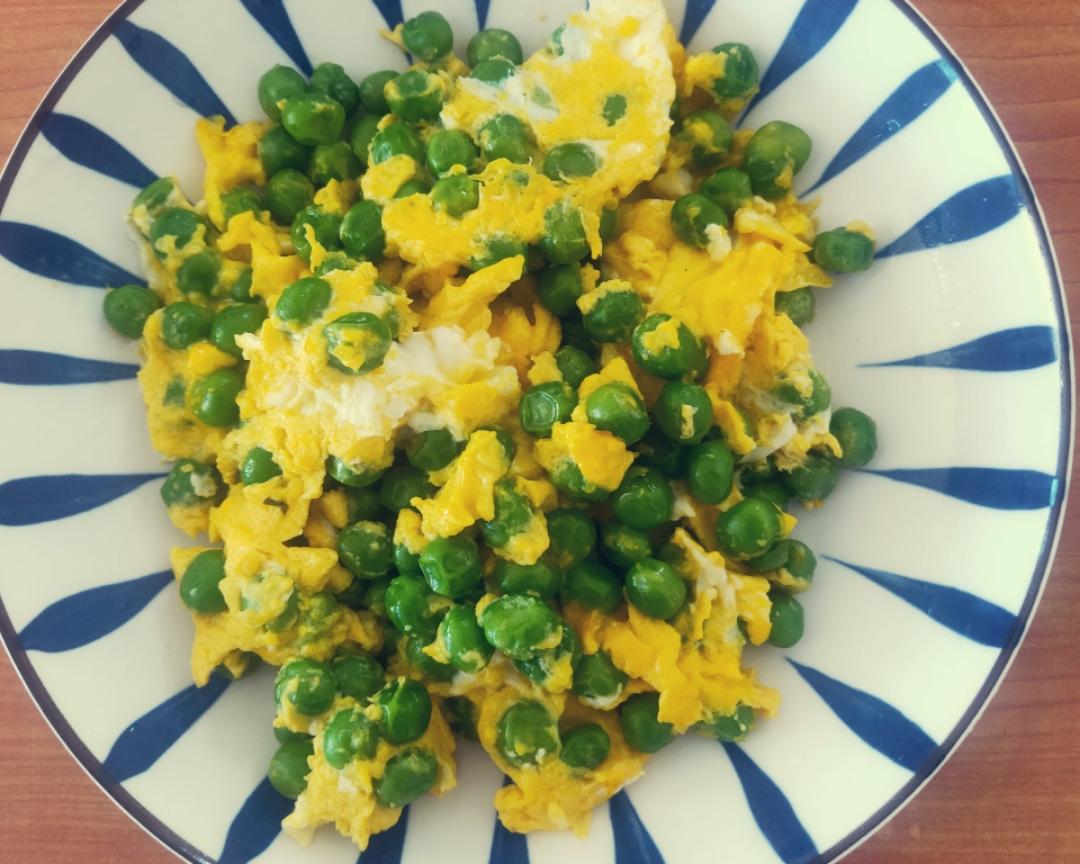 豌豆涨蛋的做法