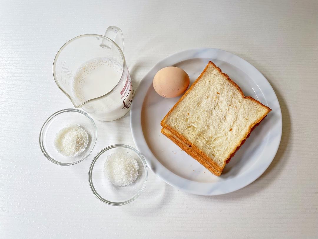 纯奶手撕吐司的做法 步骤1