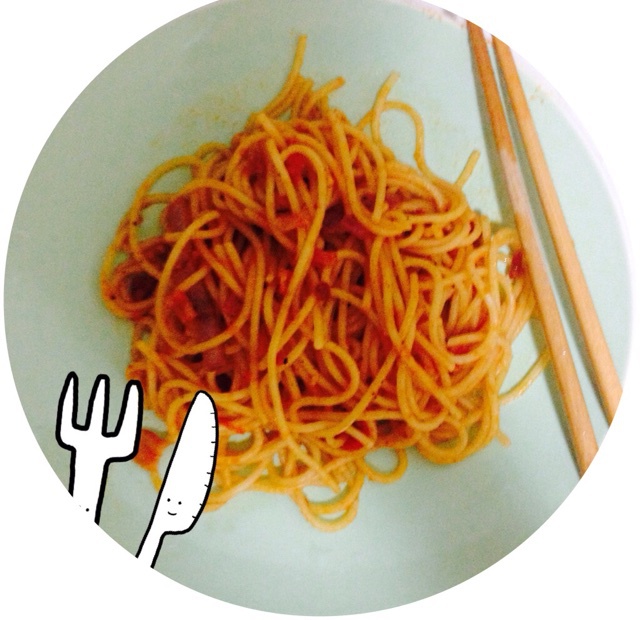 番茄肉酱意大利面