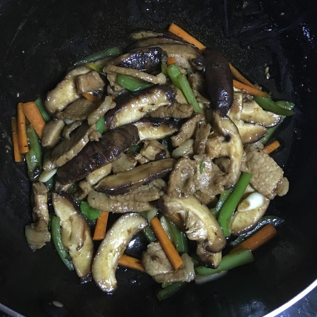香菇炒肉