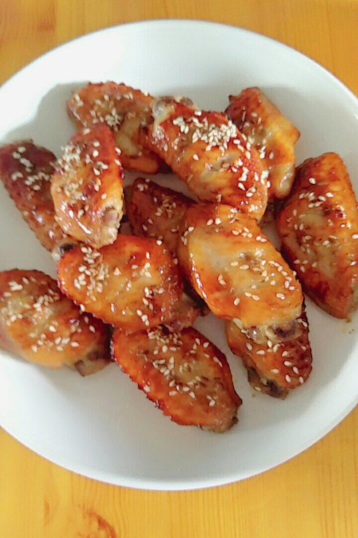 蜜汁鸡翅（烤箱）