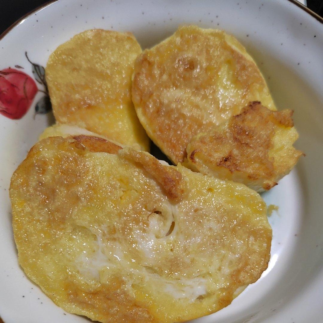 鸡蛋煎馒头片