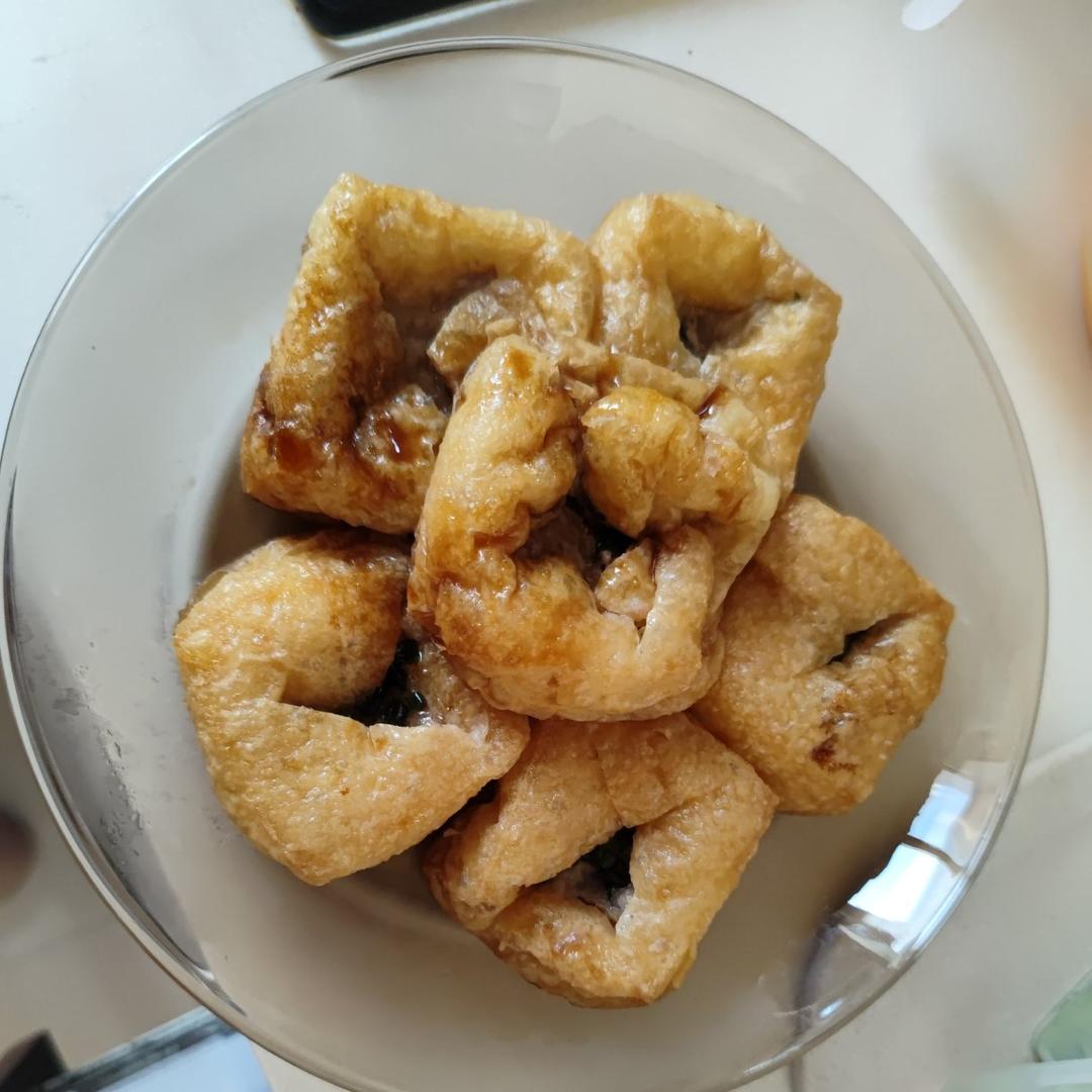 油豆泡塞肉