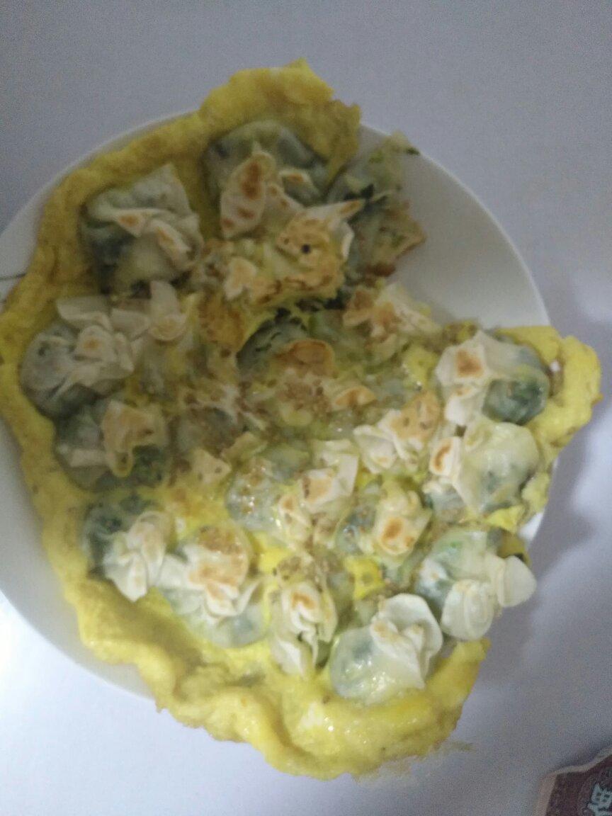 抱蛋煎馄饨