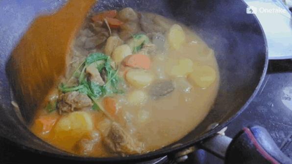 咖喱牛肉