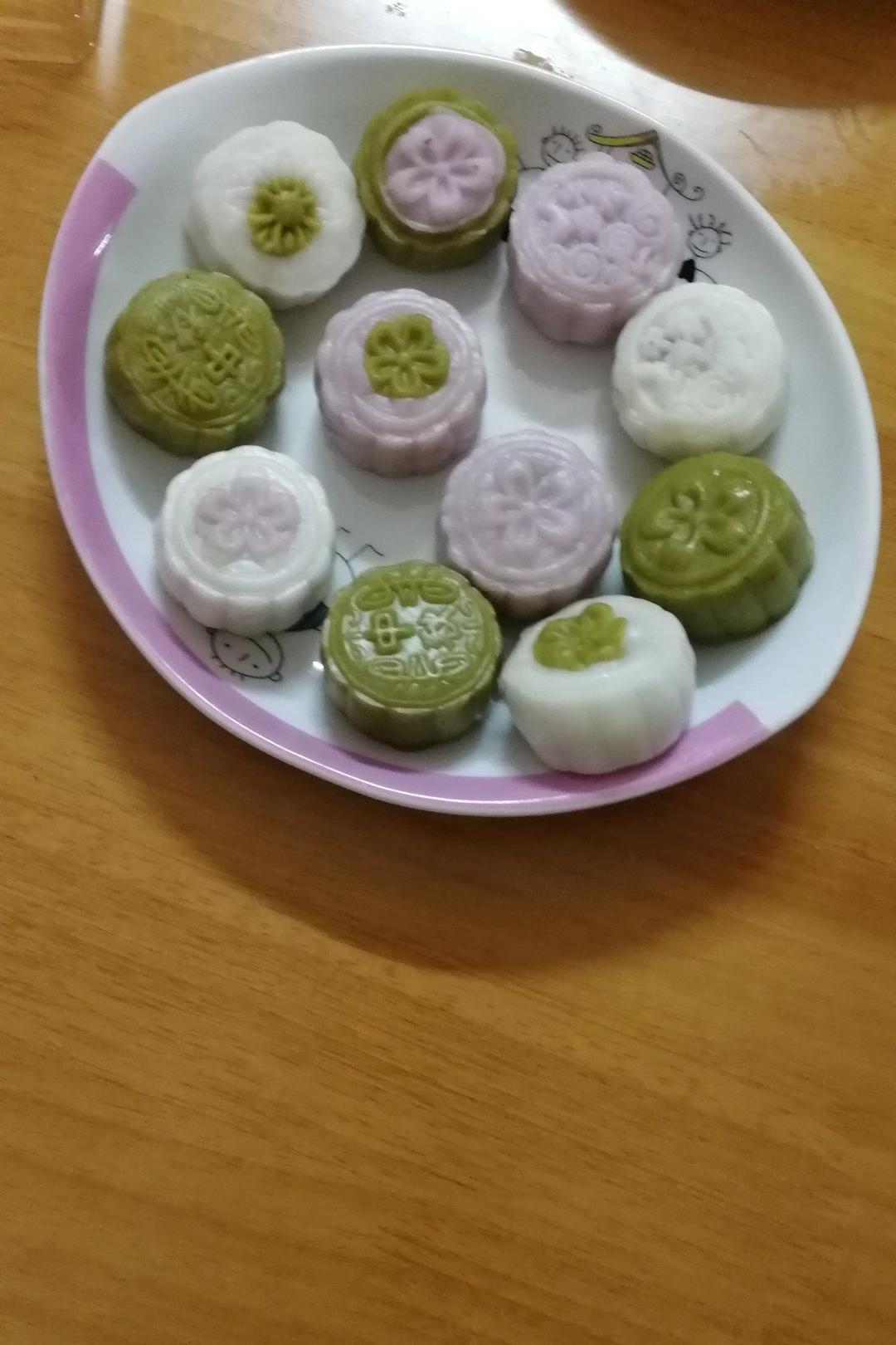 彩虹🌈冰皮月饼 （预拌粉