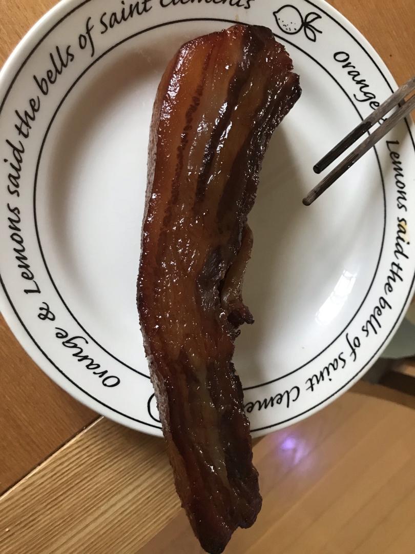 自制湖南烟熏腊肉