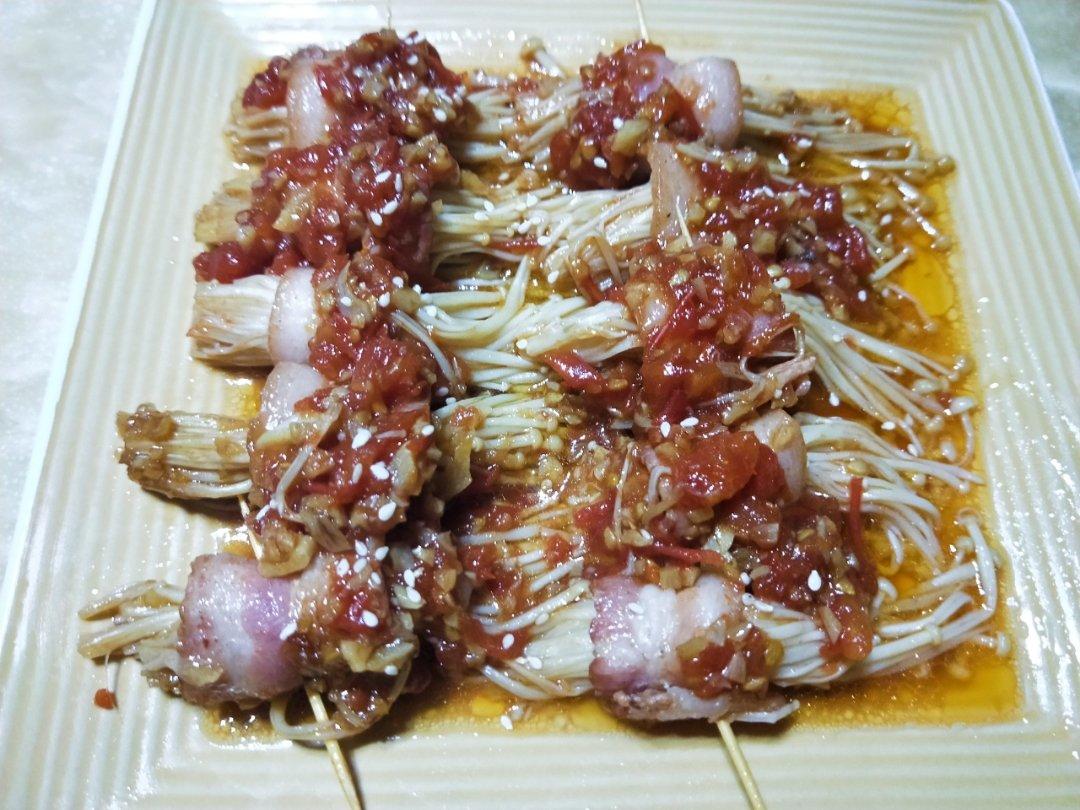金针菇培根卷