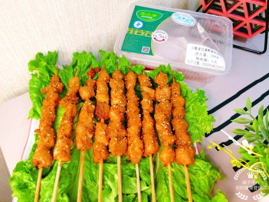 烤箱版烤猪肉串的做法