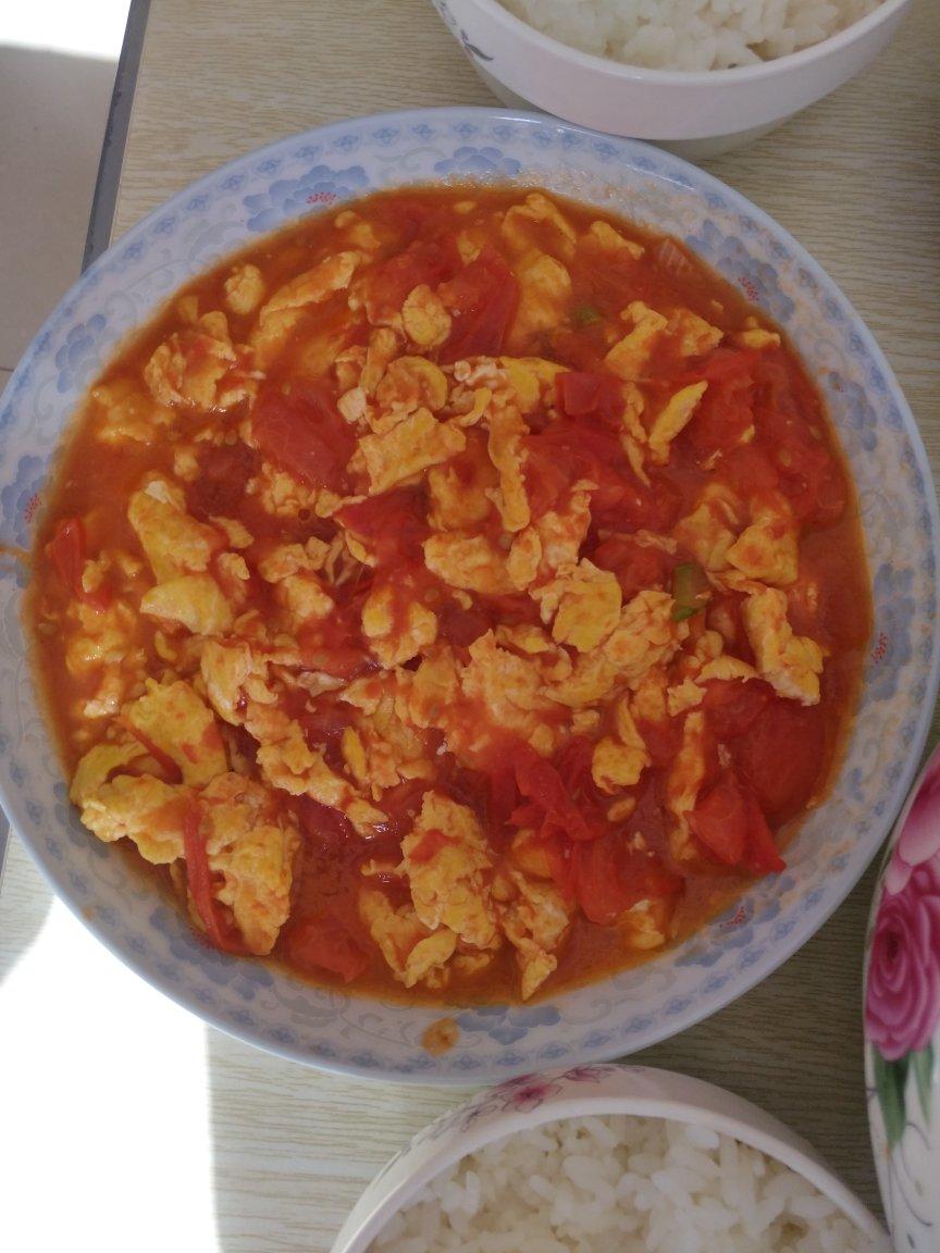 西红柿炒鸡蛋