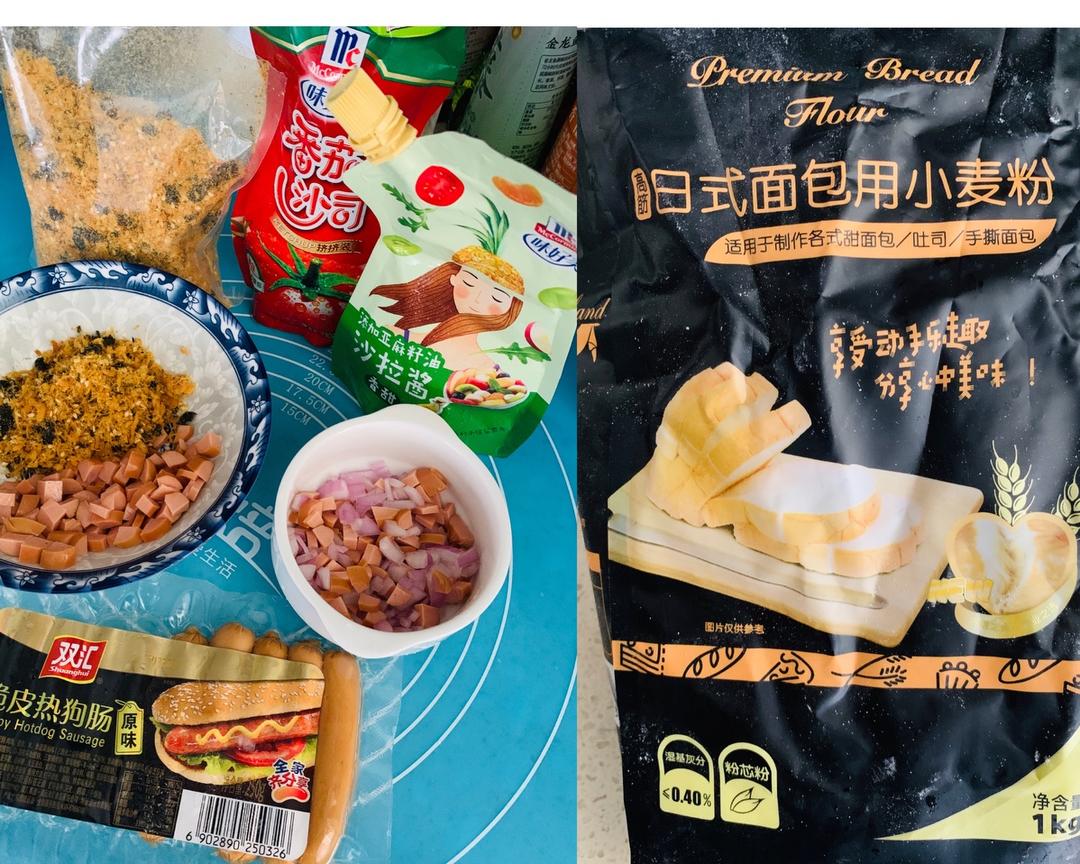 纯奶手撕吐司的做法 步骤1