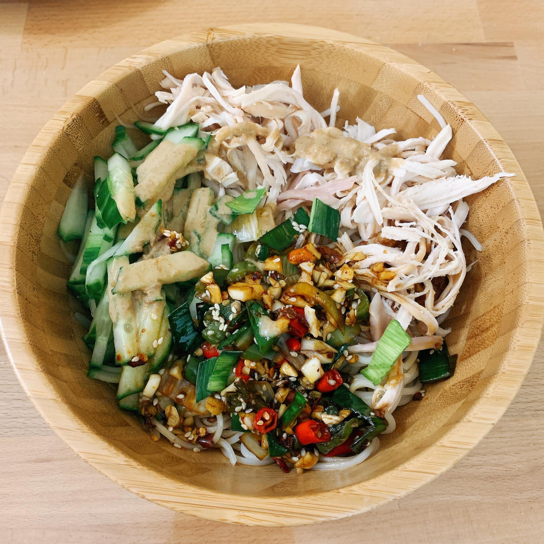鸡丝凉面