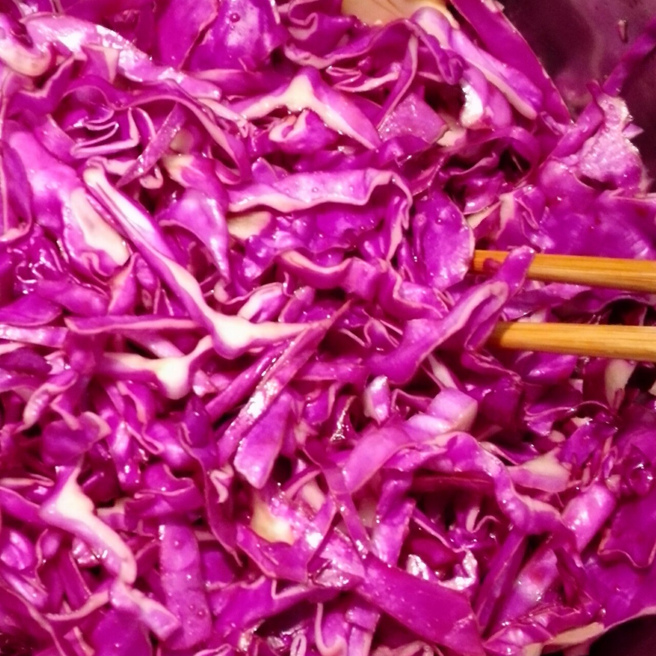 凉拌紫甘蓝