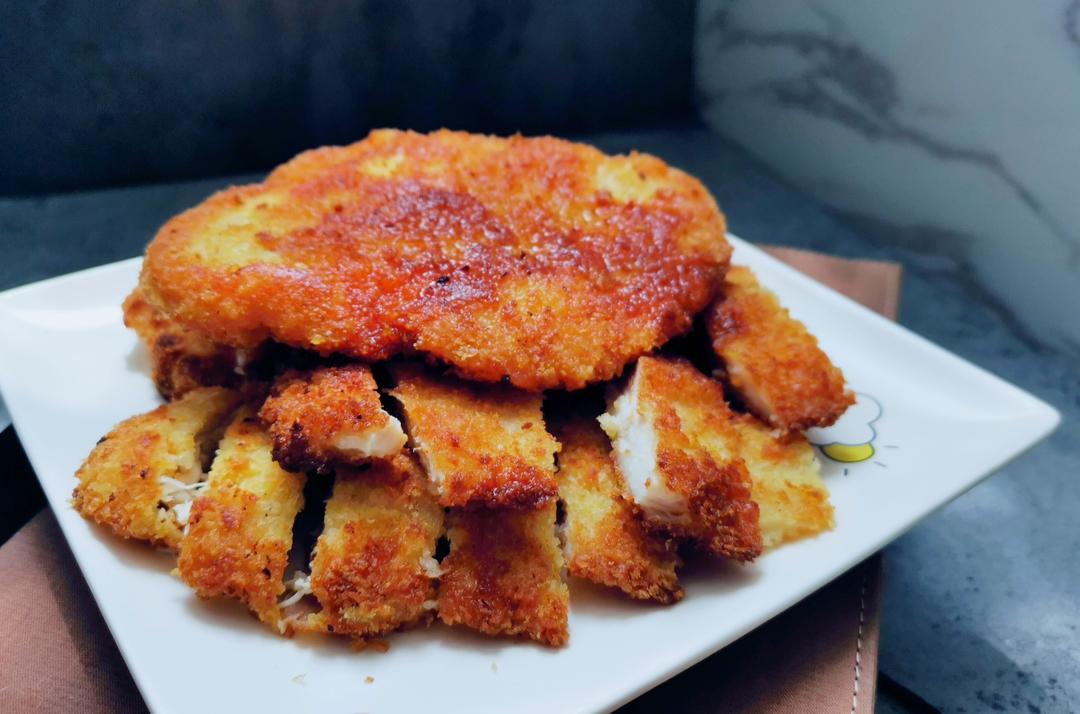 老上海味道--炸鸡胸排（独家酱汁）的做法