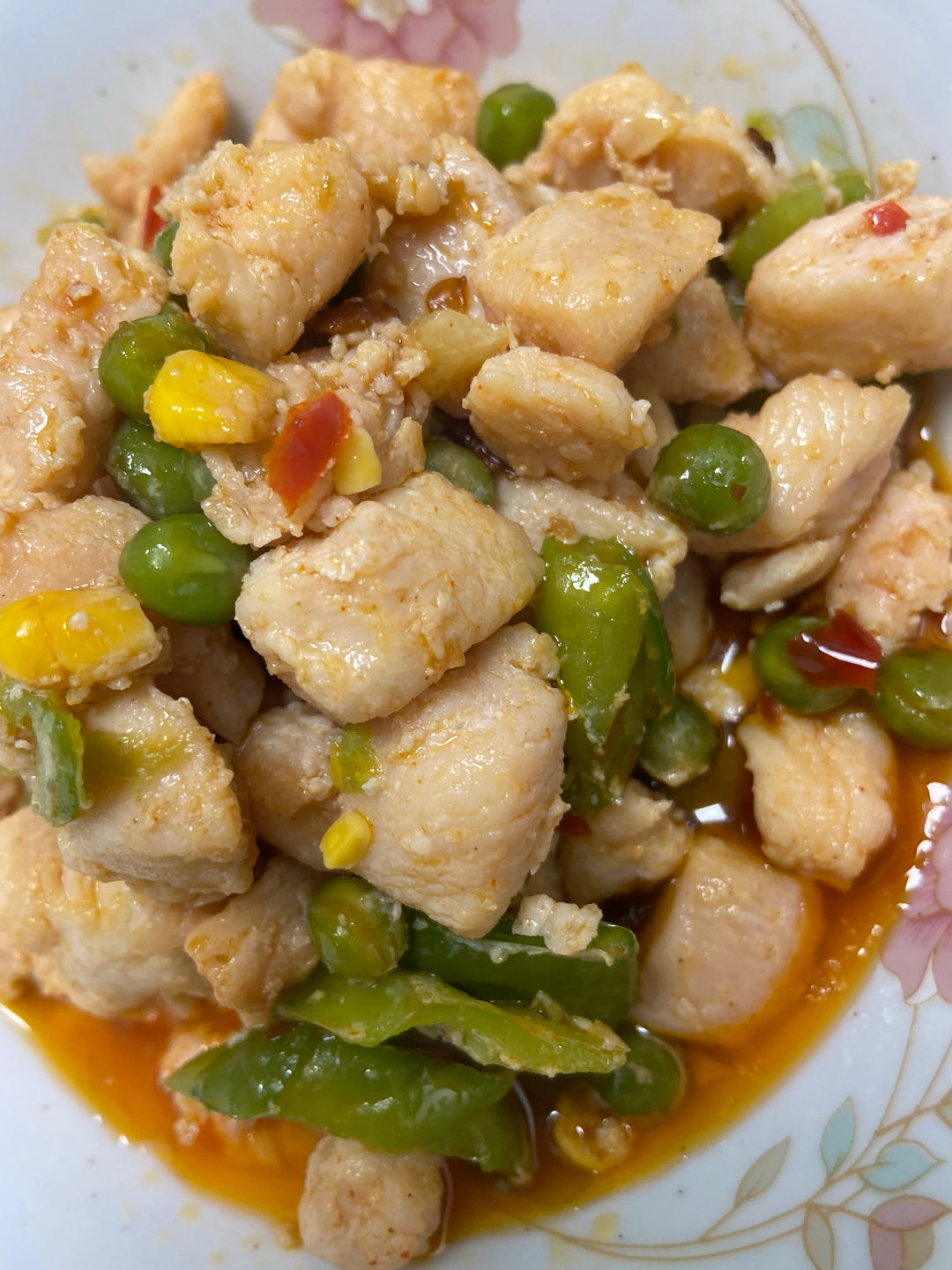 杂炒鸡丁
