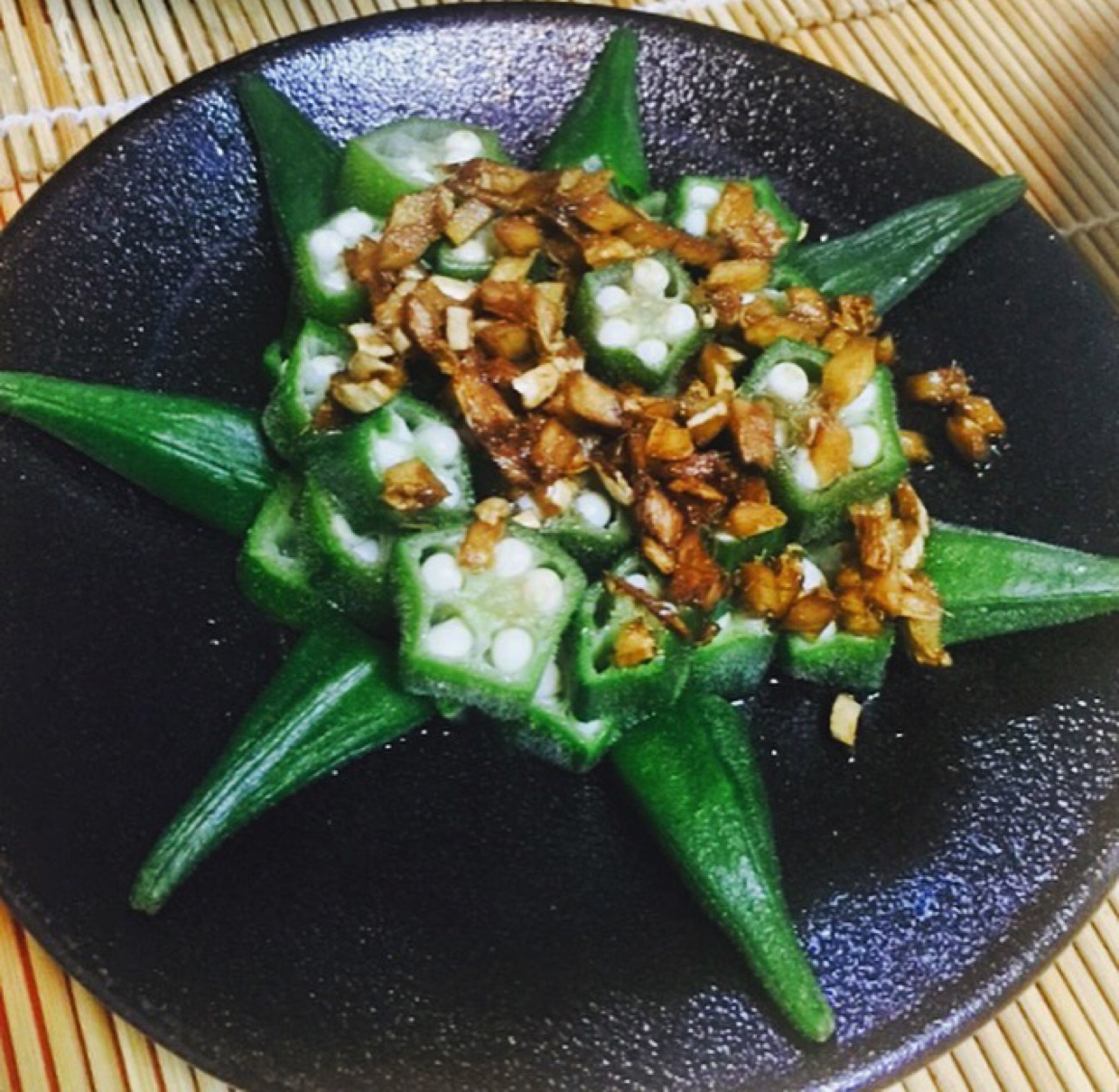 【白灼秋葵】清爽简单