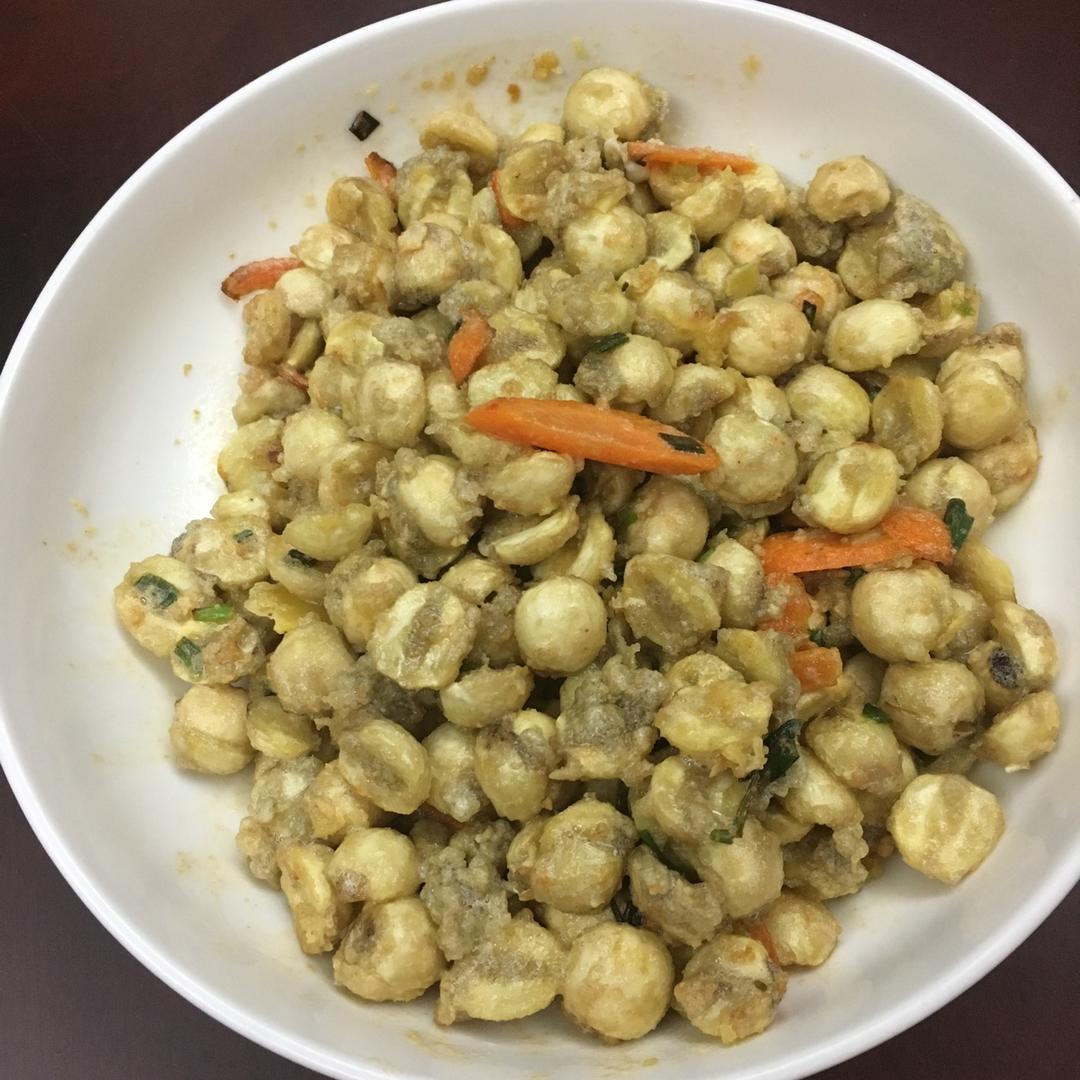 蛋黄焗莲子（金沙莲子）