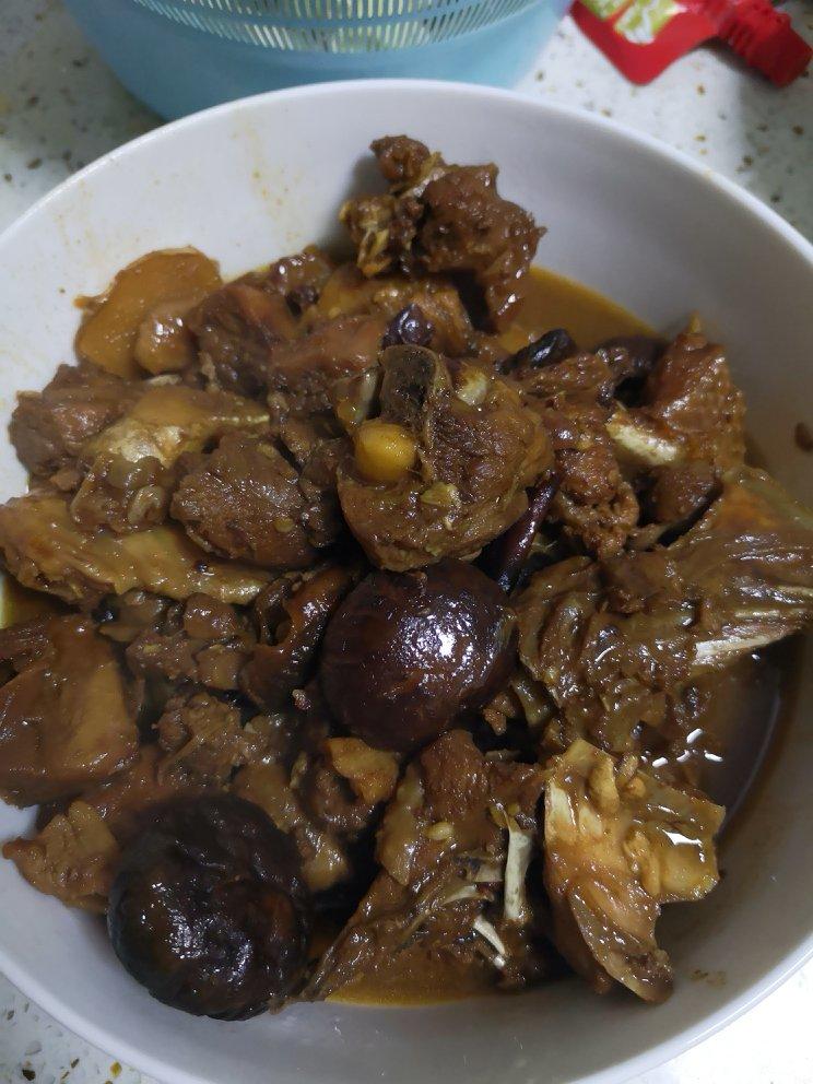 家常红烧鸡块