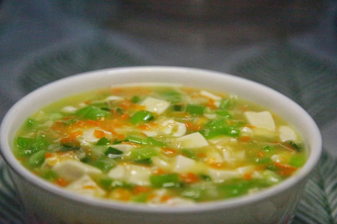 丝瓜豆腐羹
