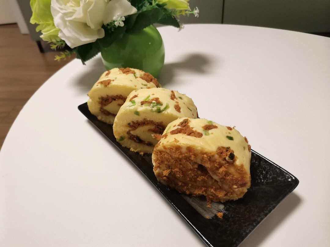 怎么卷都不裂的肉松蛋糕卷
